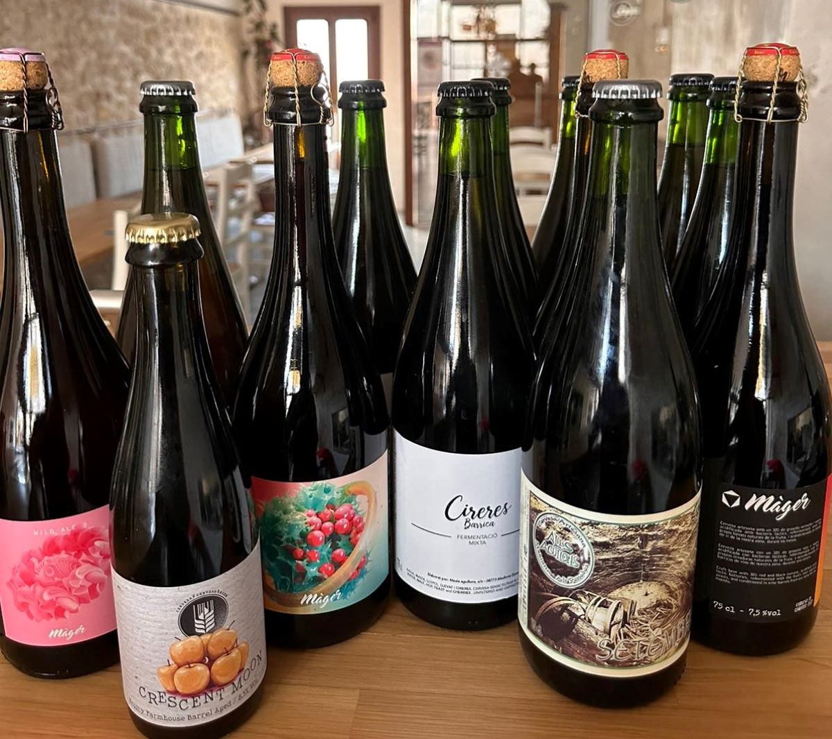 Les cerveses artesanes són protagonistes a l'antic molí fariner /Brusca Brewpub
