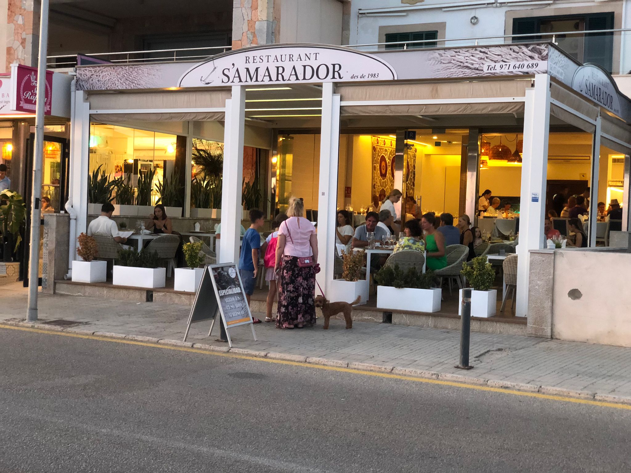 S'Amarador, a Sa Ràpita, s'ha convertit en un restaurant de referència pels residents i els visitants de la zona/Cedida