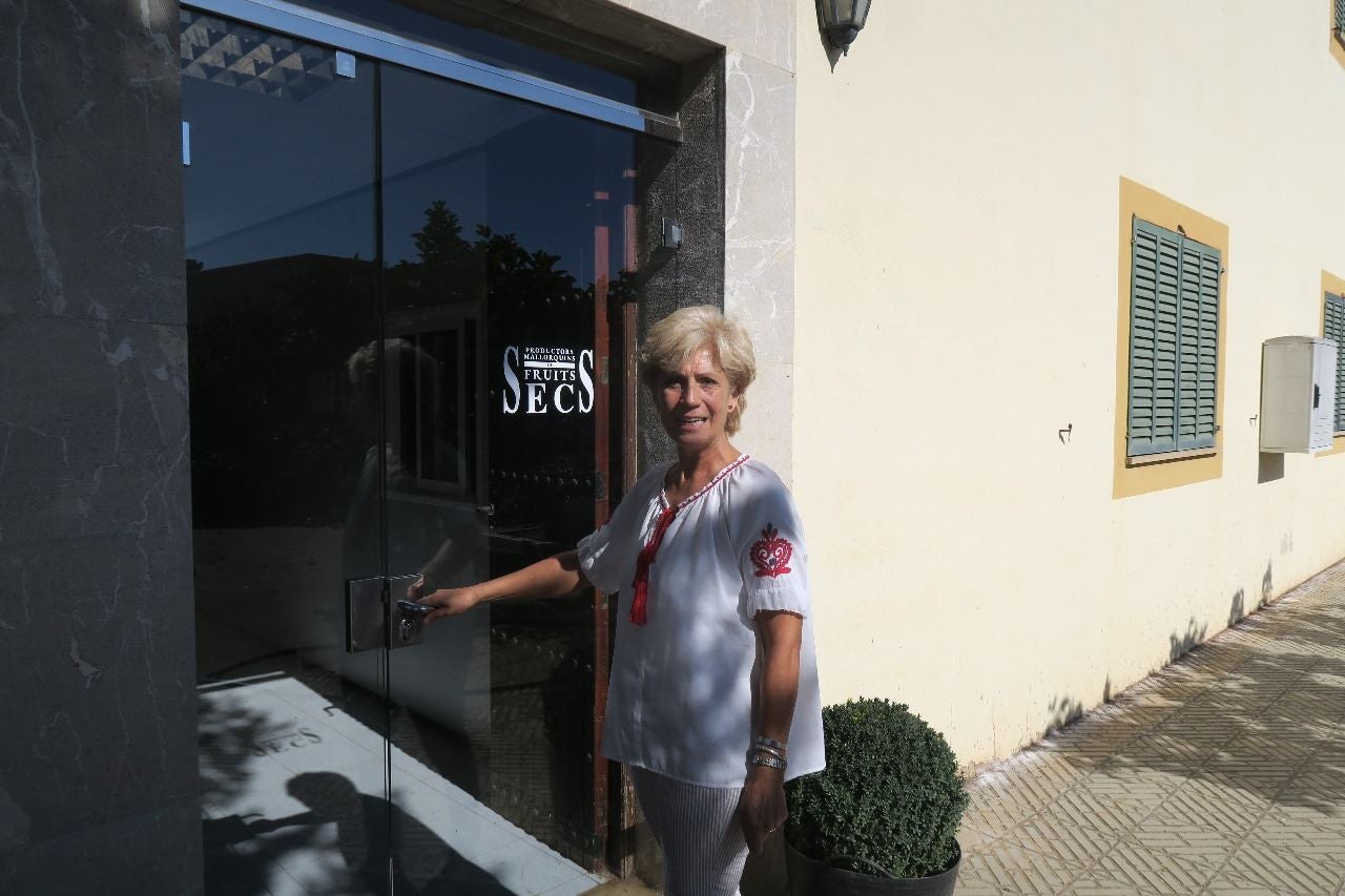 Margarita Capó ha aportat la seva experiència a la SAT Grup Fruits Secs/Cedida
