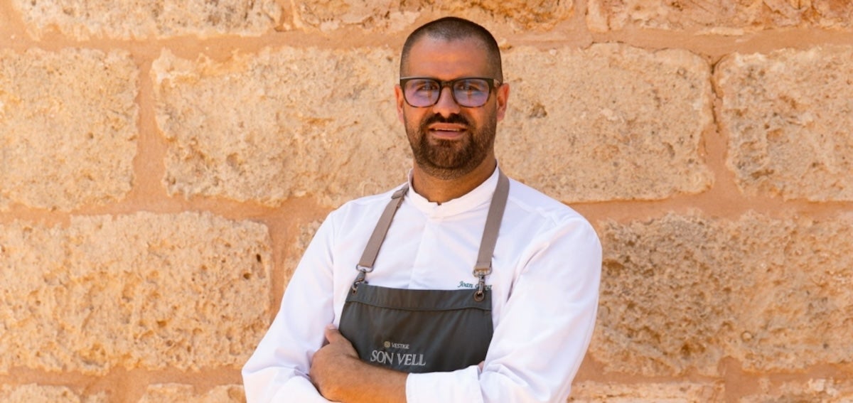 Joan Bagur, xef de Son Vell, a Menorca | Foto: Son Vell 