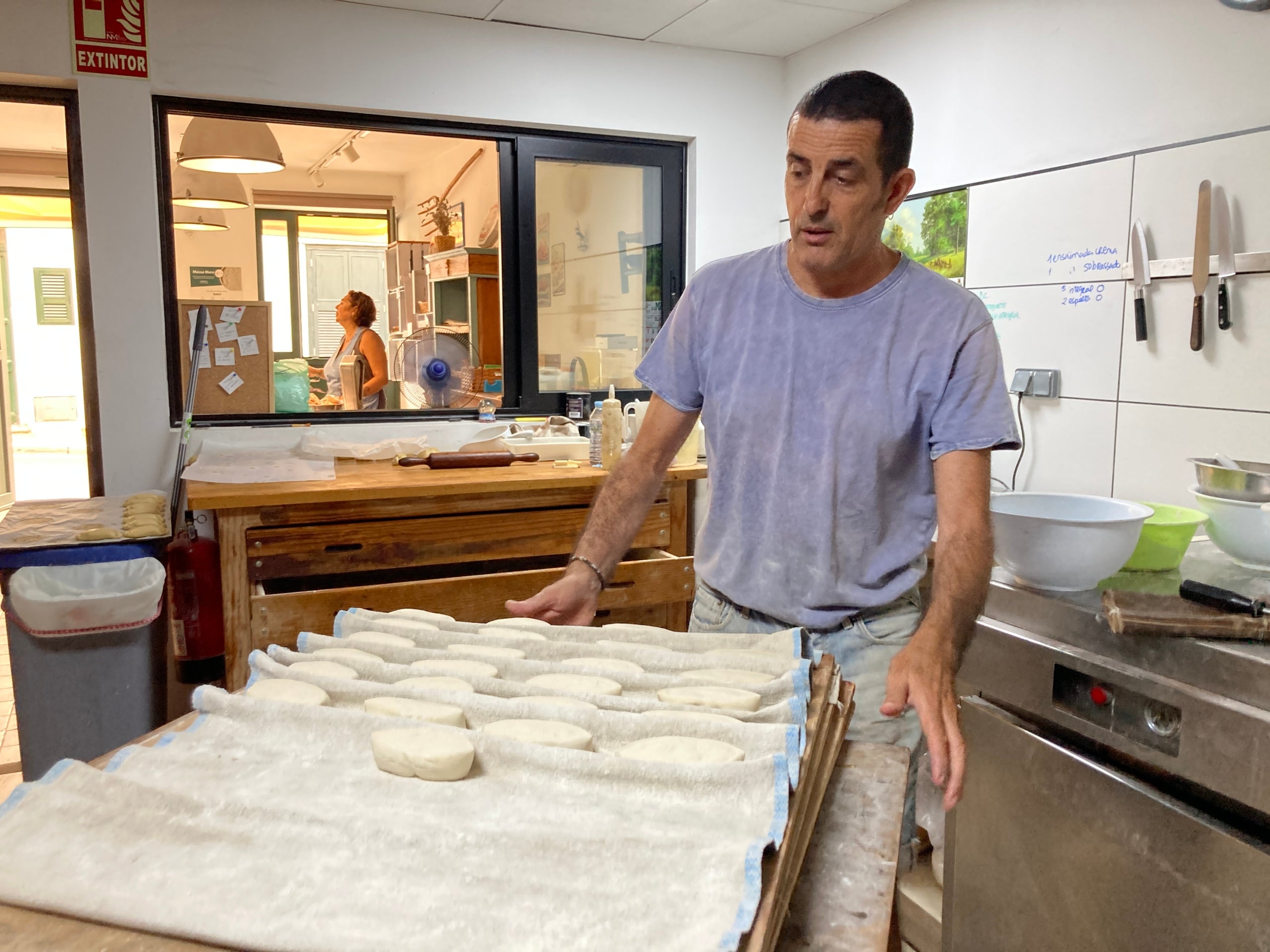 Carles Font i Ima Giné, responsables del Forn Ben Cuit de Menorca | David Baret 