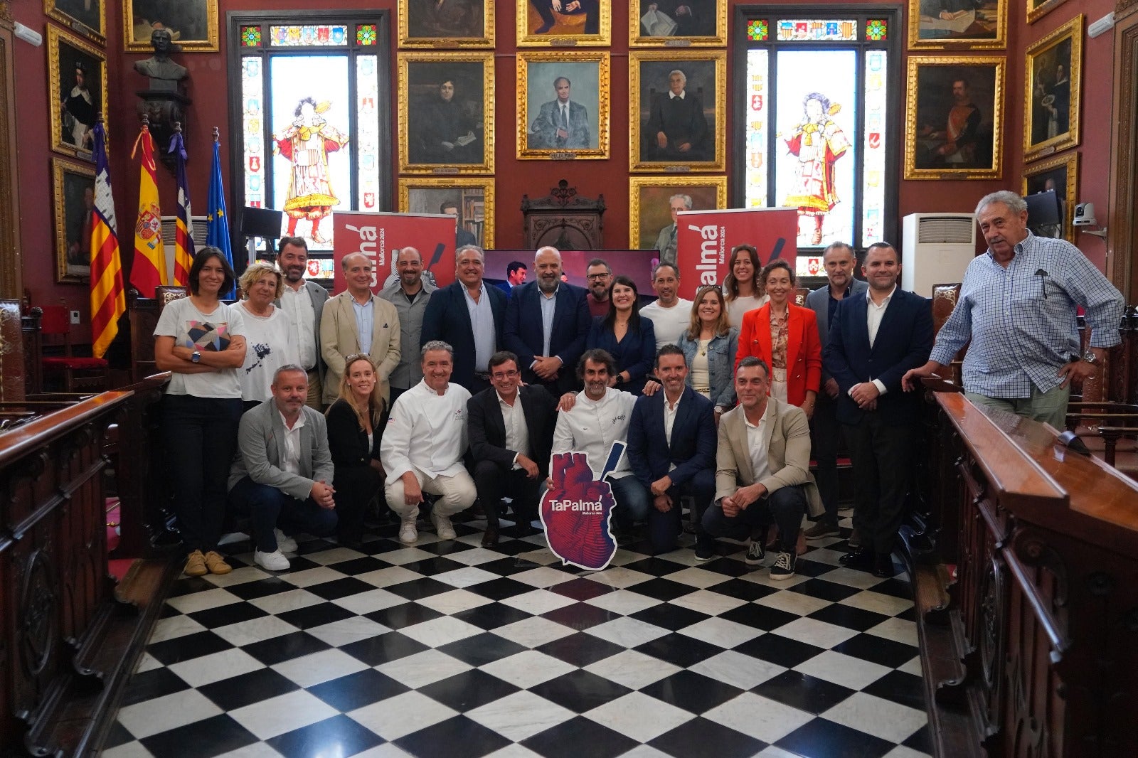 La presentació de TaPalma va tenir lloc a la Sala de Plens de Cort/Ajuntament de Palma
