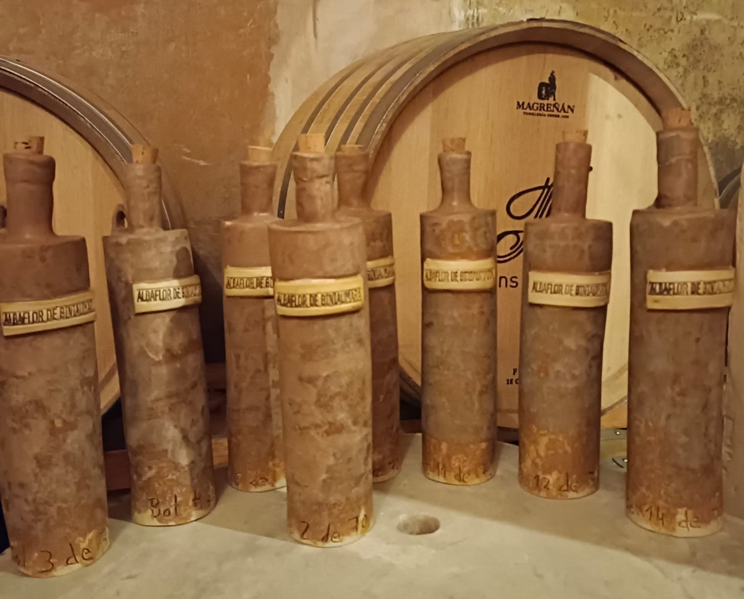 Un vi fet a l'antiga del qual se n'ha fet una edició de 70 botelles/Vins Nadal