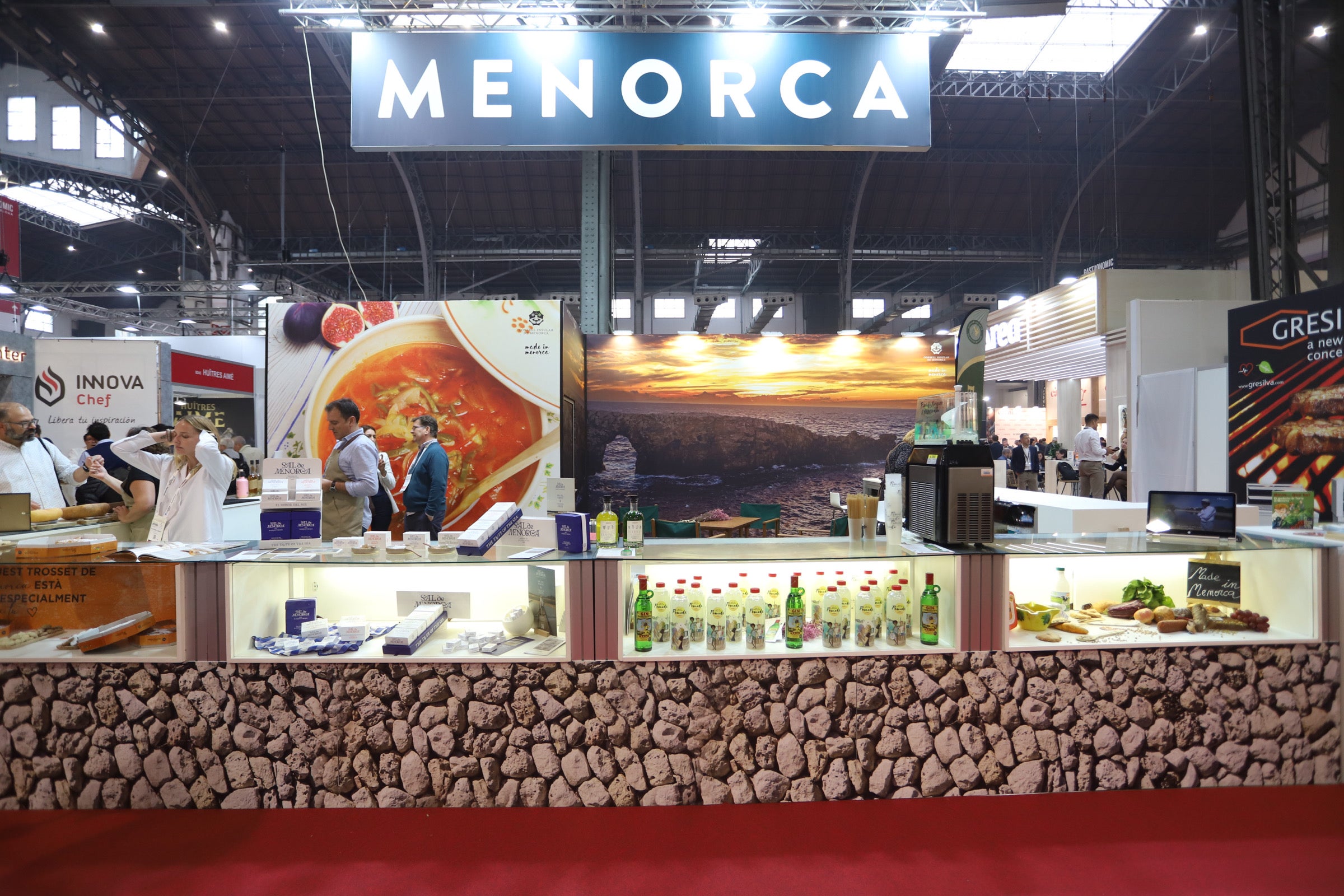Imatge de l’estand de Menorca al Gastronòmic Fòrum de Barcelona / Joan Carles Moreno