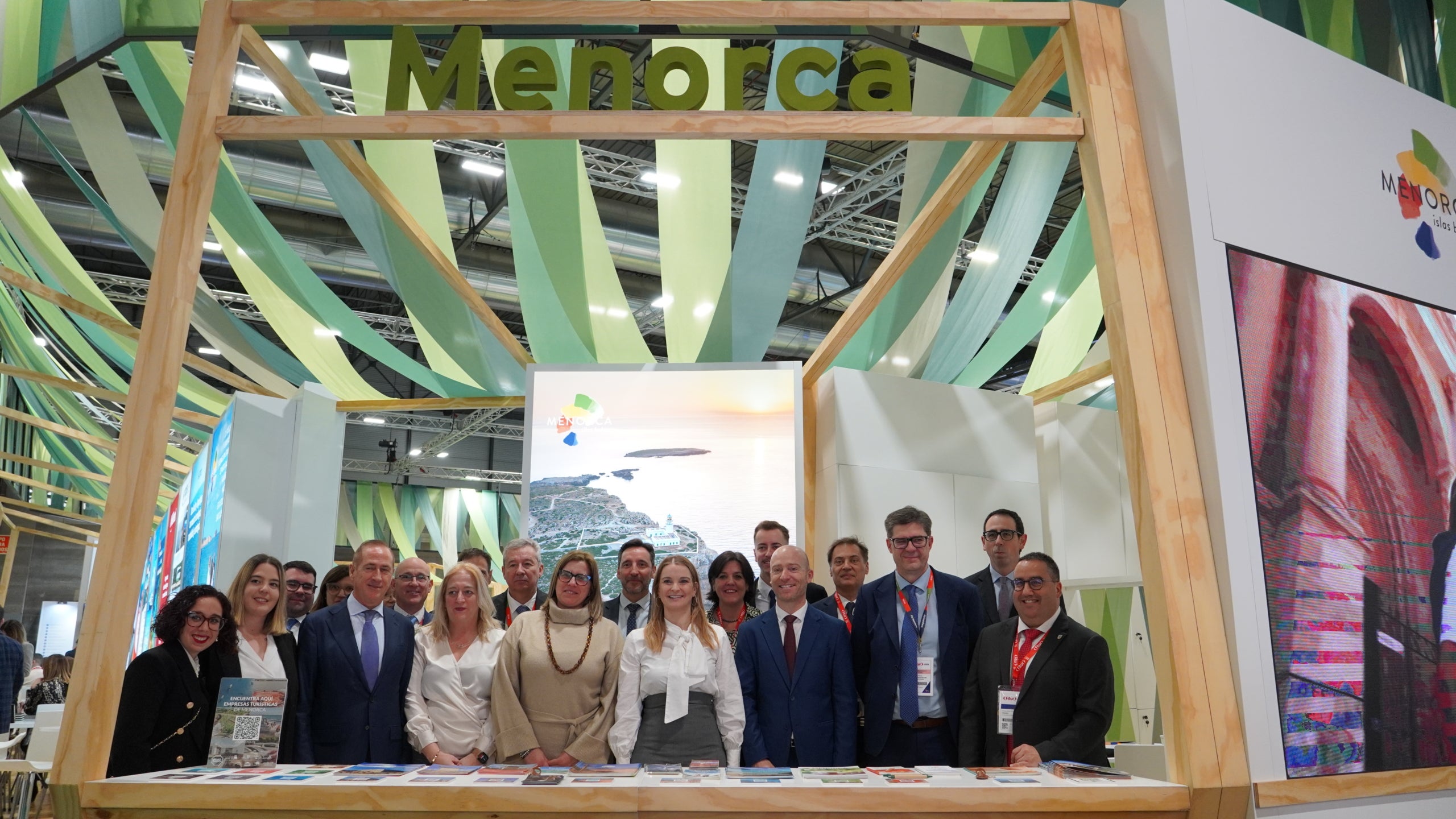 Imatge de l'estand de Menorca al FITUR / Cedida