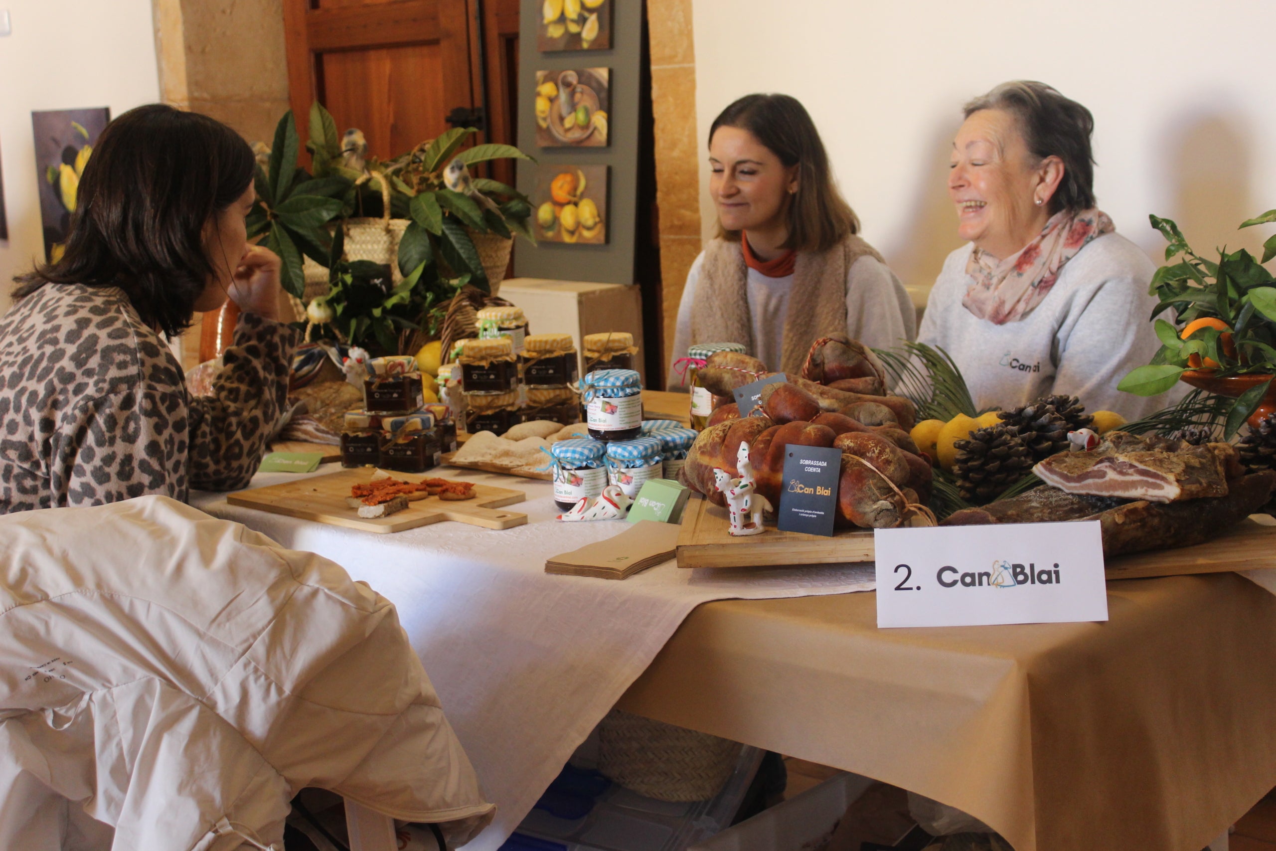 El contacte directe entre productors i clients potencials perseguia crear oportunitats de negoci pels pagesos/Mallorca Rural