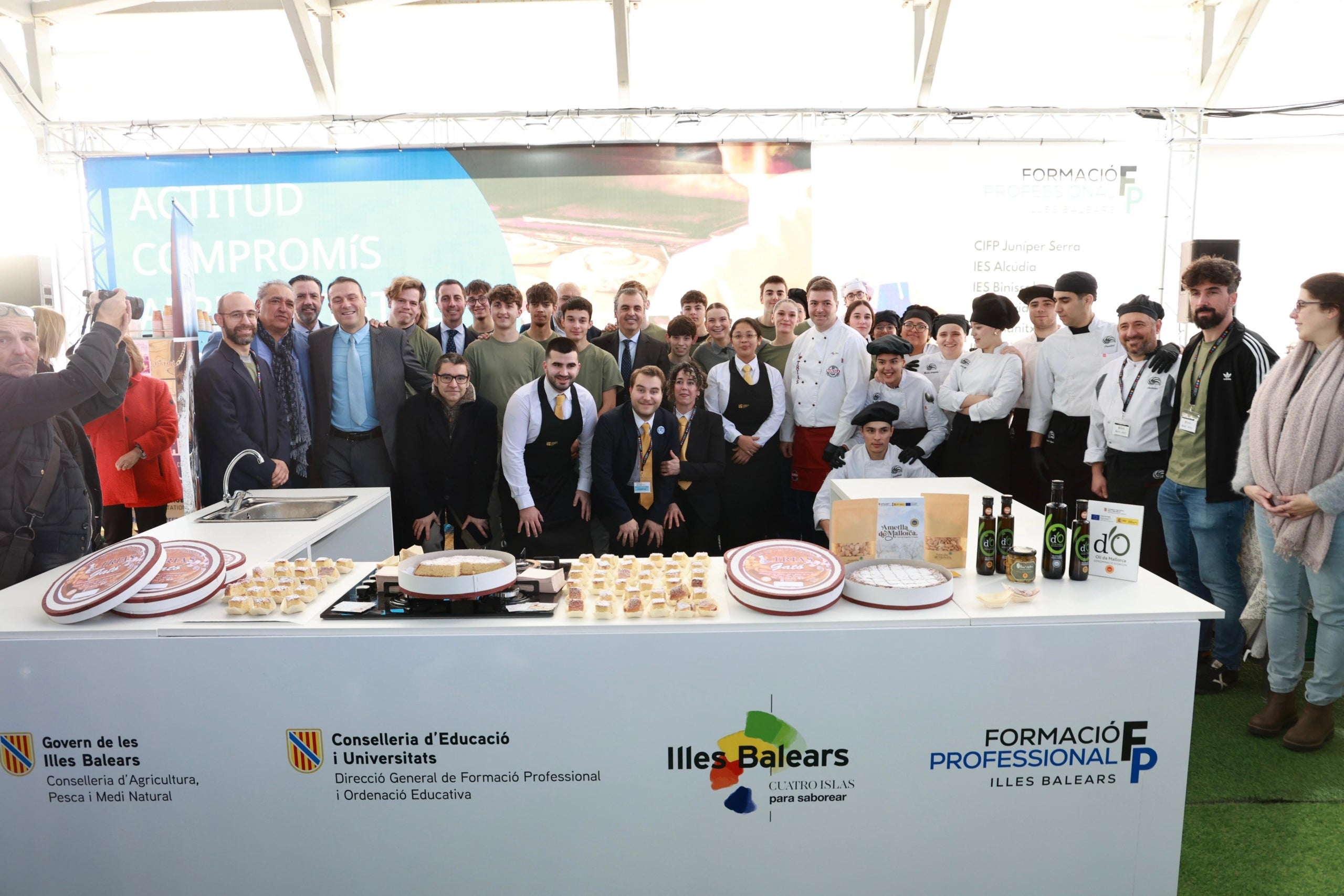 La fira ha tancat les portes amb un bon balanç de visitants i d'expectatives de negoci. També ha tengut una nodrida representació del producte local i de la formació dels nous professionals del sector/CAIB