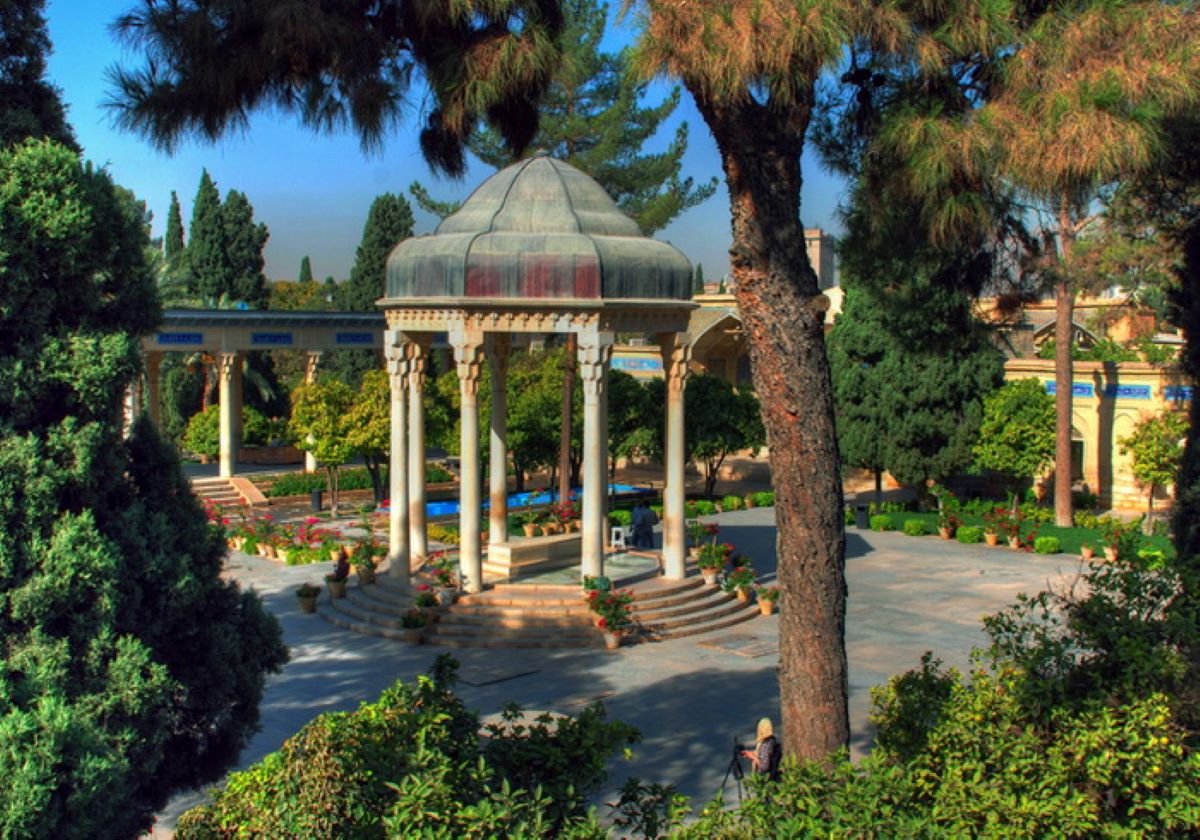 La tomba del poeta sufí Hafez a Shyraz/Cedida