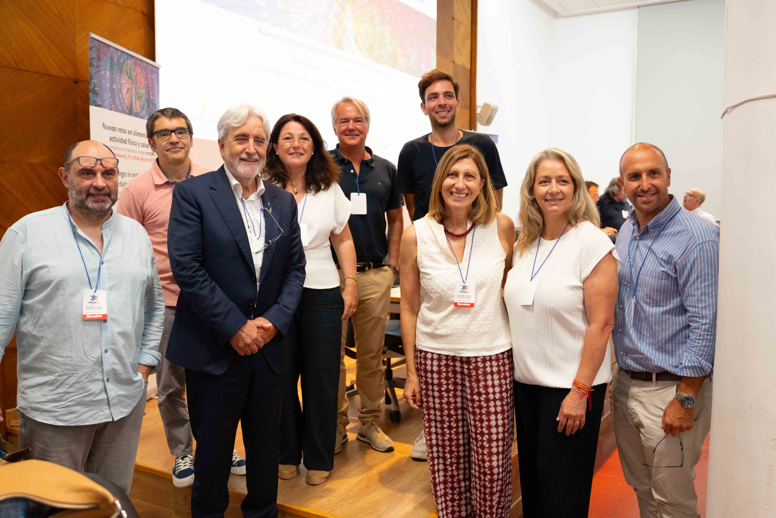 Organitzadors i ponents en aquesta jornada científica sobre la sobrassada de Mallorca com producte alimentari saludable/Caterina Tugores