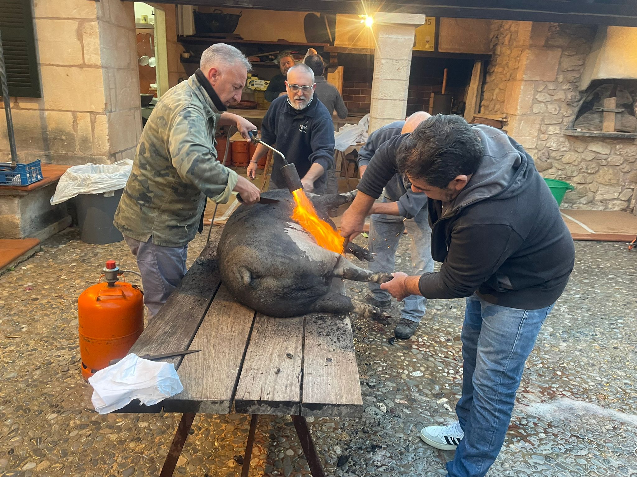 La matança del porc, un ritual que defineix la Mallorca d'arrel/Joan Margenats