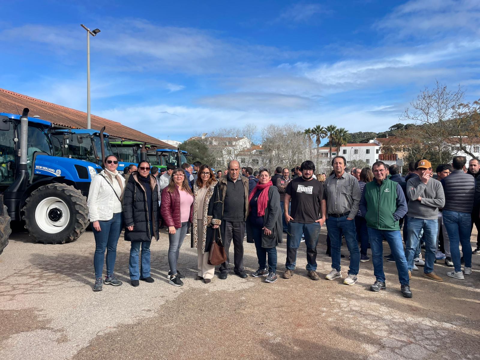 Pagesos menorquins contra el Mercosur / Cedida