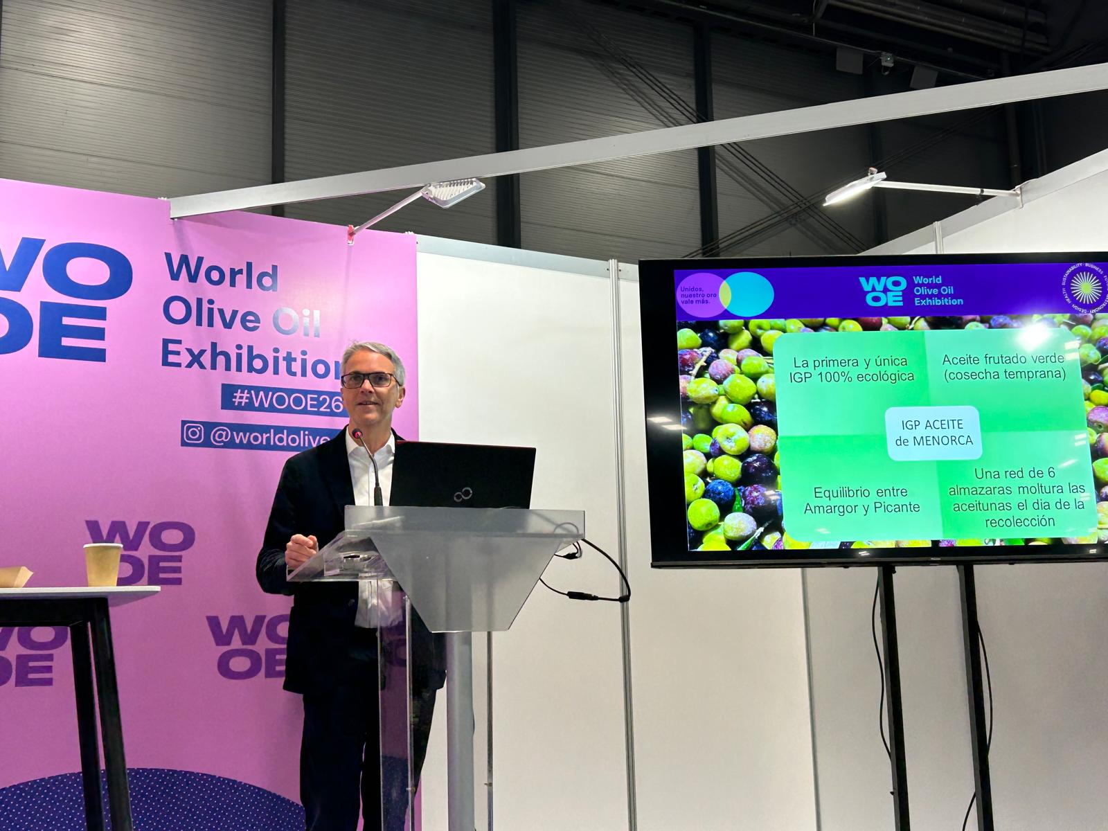 Tres olis de Menorca participen a la World Olive Oil Exhibition de Madrid / Cedida