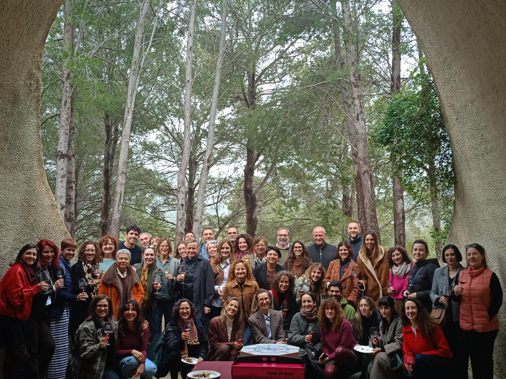 Una cinquantena de dones del món del vi assistiren a la jornada que es va fer al celler pollencí de Can Axartell/VTM
