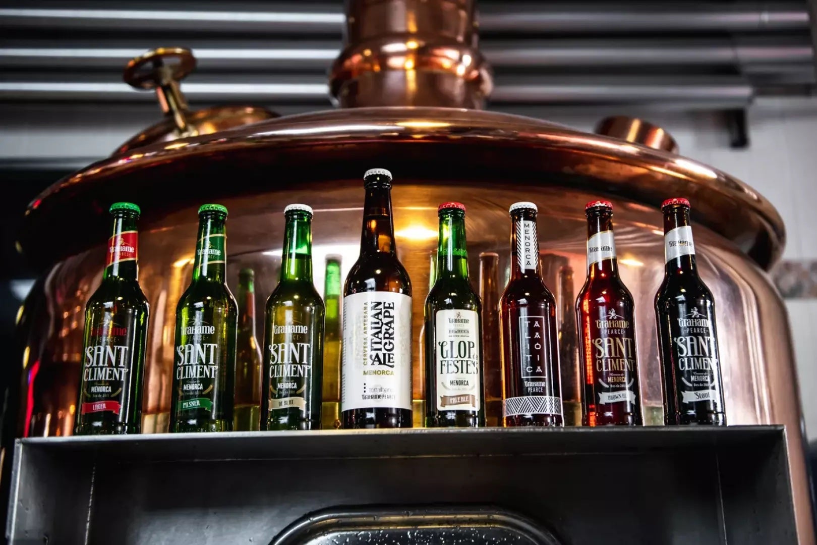 La cervesera artesanal Grahame Pearce, amb seu a Sant Climent / Cedida