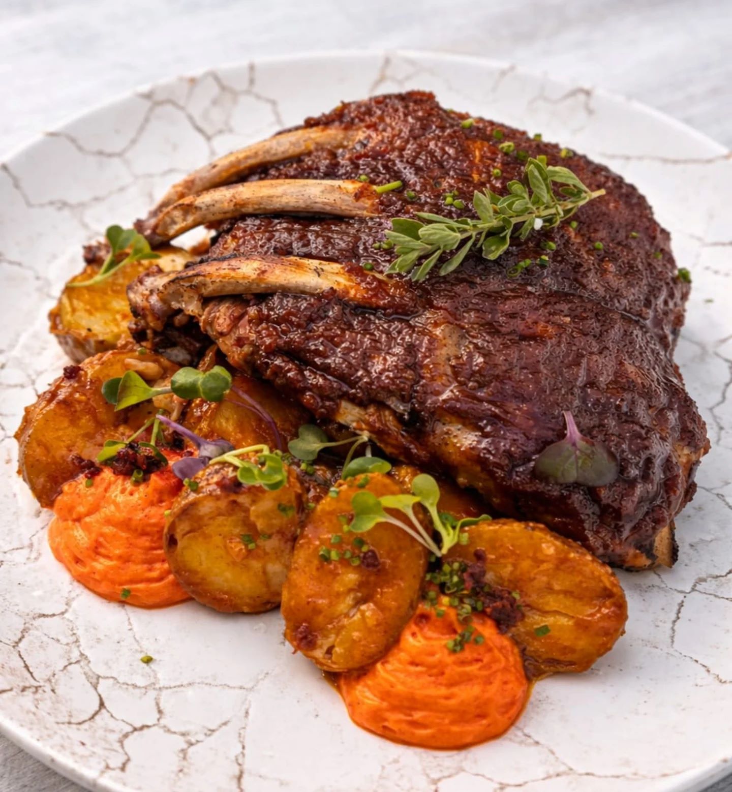 El jurat ha valorat especialment l'elaboració d'aquest plat on la sobrassada és la protagonista/Agencia Com