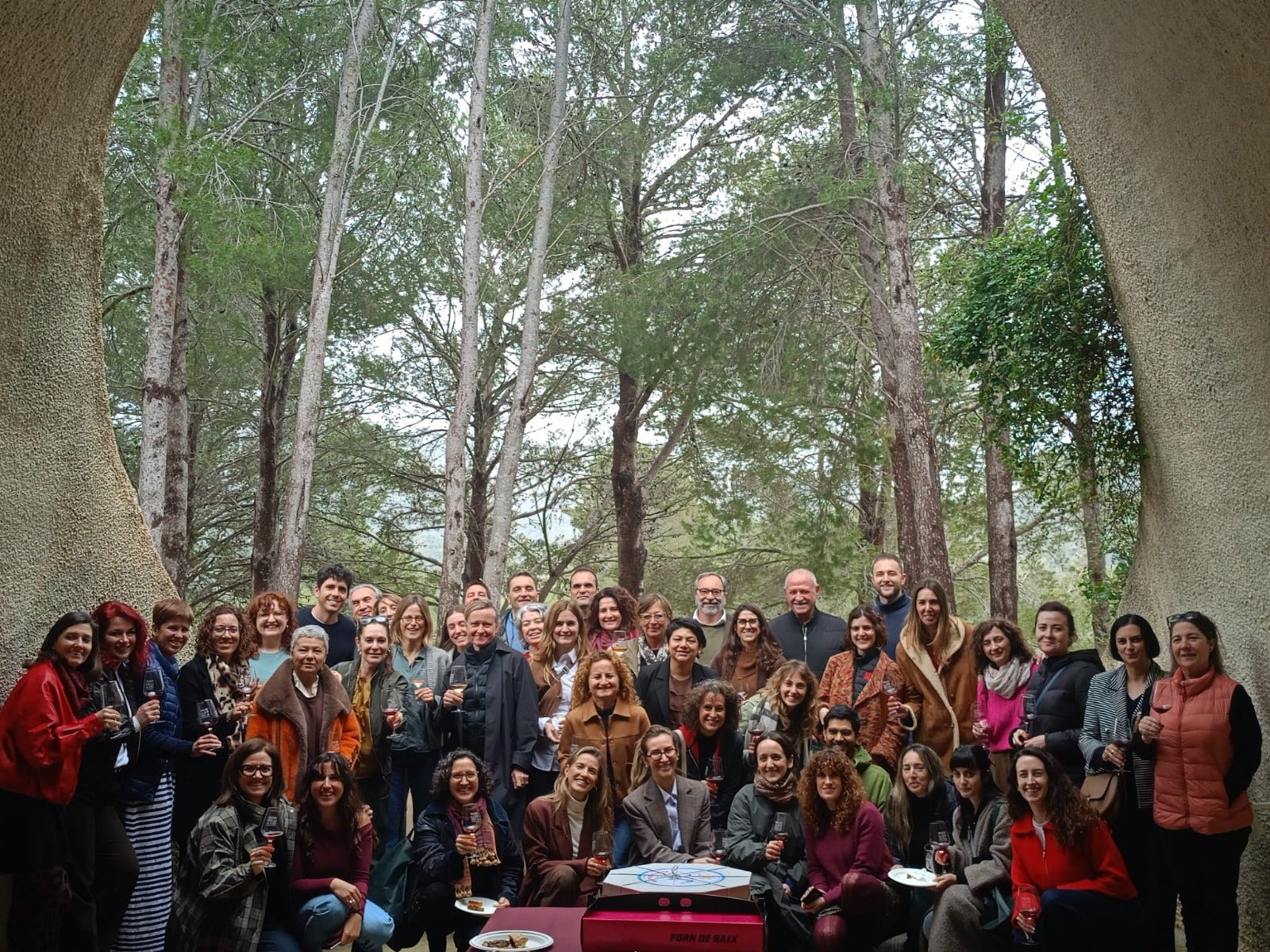 Una cinquantena de dones del món del vi assistiren a la jornada que es va fer al celler pollencí de Can Axartell/VTM