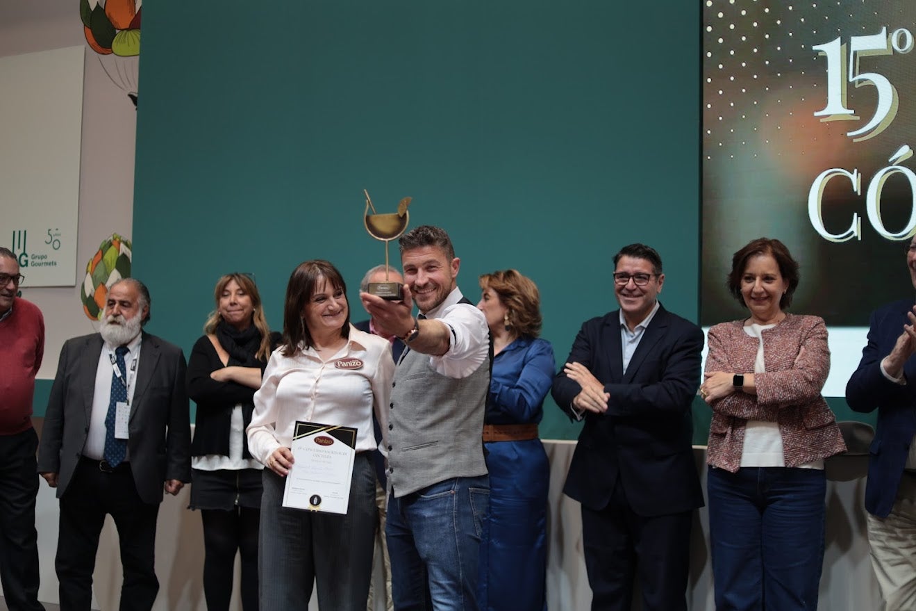 Biel Ramón s'ha classificat el primer del Concurs  Nacional de Còctels Panizo, en el Salón Gourmets/Cedida