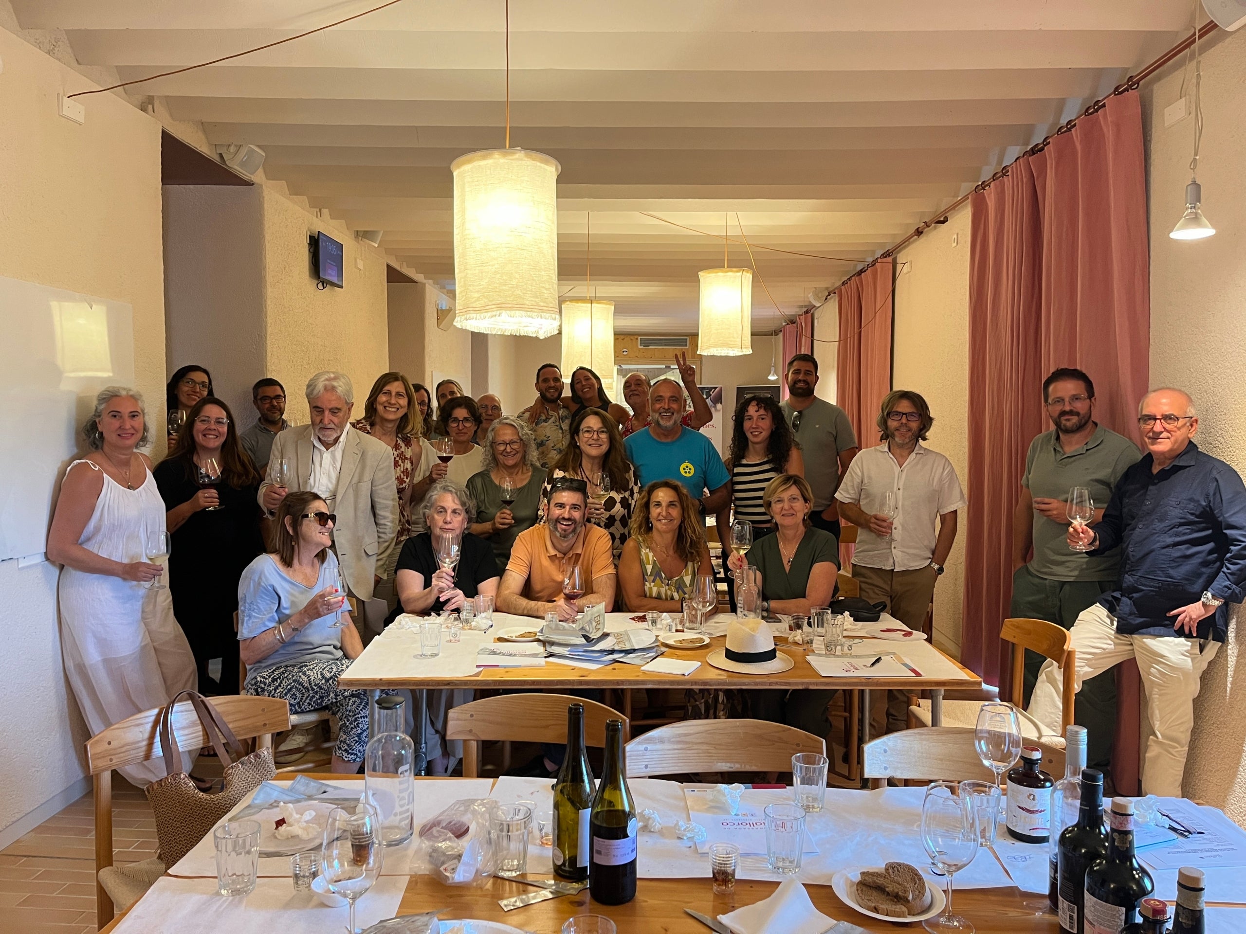 Els panells de tast vàren aprofitar l'experiència per posar al dia coneixements i tècniques/DO Binissalem 