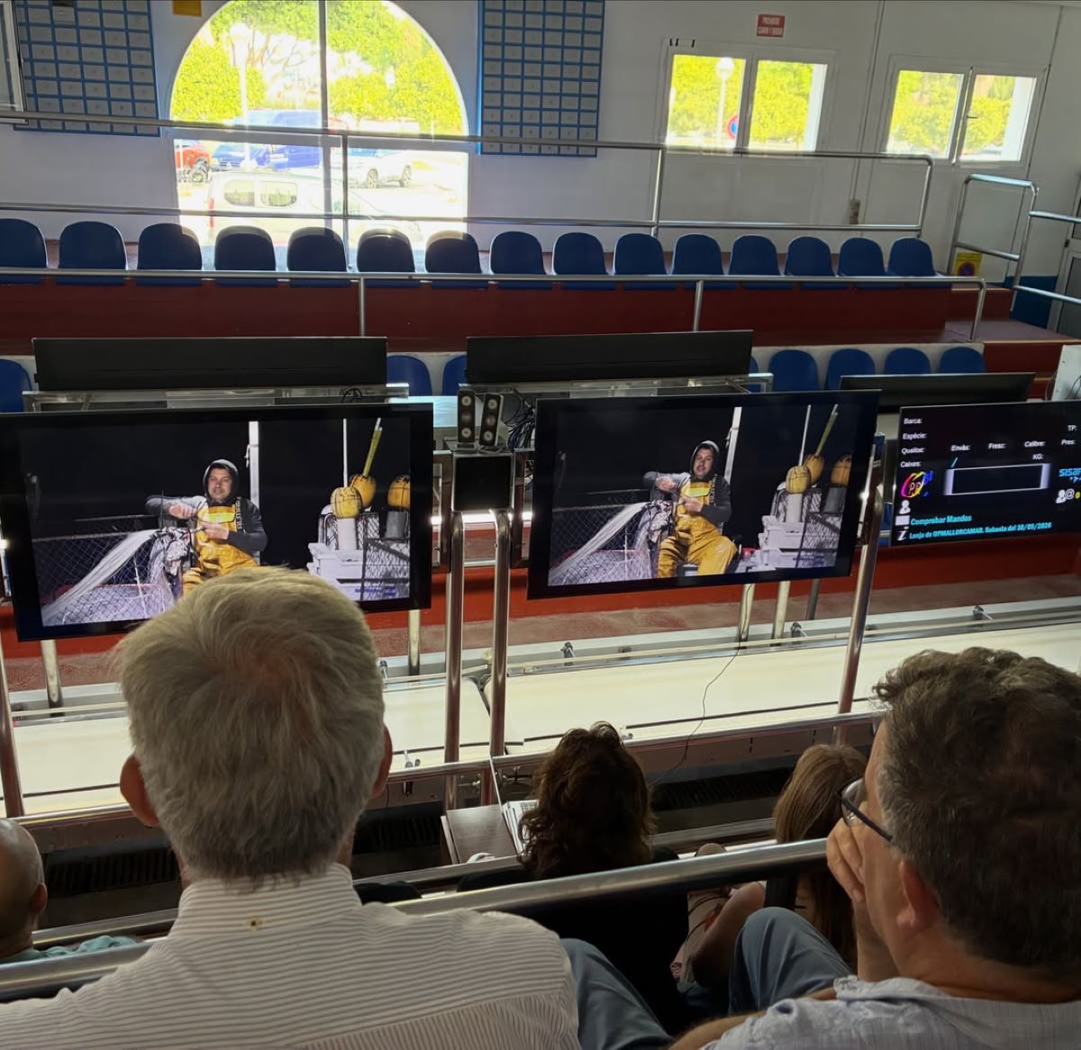L’audiovisual s’incorporarà a les visites que rep OPMallorcaMar a la Llotja per donar a conèixer el sector pesquer i fomentar el consum de producte local/Cedida