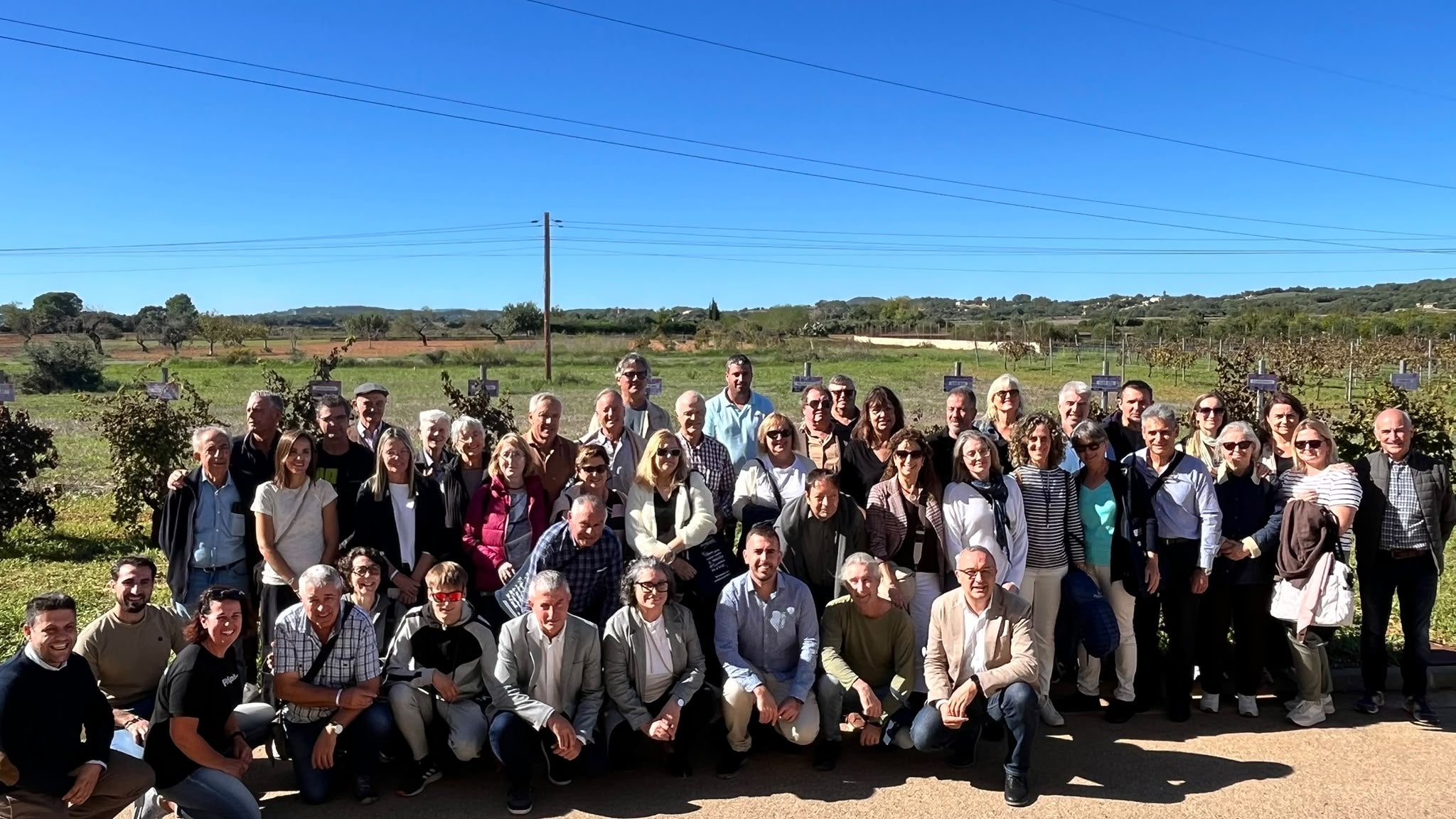 La delegació de l'Alt Penedès ha tornat la visita que el mes de febrer passat van fer els mallorquins a Catalunya amb el mateix objectiu/AODL Mancomunitat del Pla de Mallorca